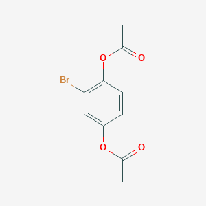 molecular formula C10H9BrO4 B1608615 1,4-Diacetoxy-2-bromobenzene CAS No. 52376-16-6