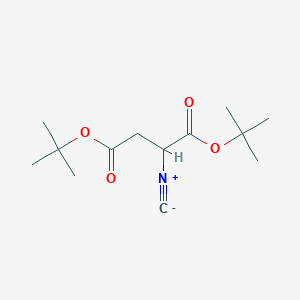 Di-tert-butyl 2-isocyanosuccinate