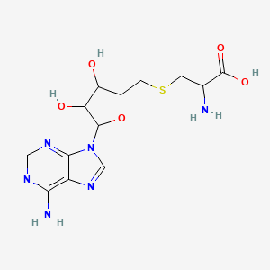 2-Amino-3-[[5-(6-aminopurin-9-yl)-3,4-dihydroxyoxolan-2-yl]methylsulfanyl]propanoic acid