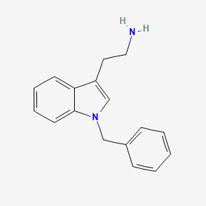 molecular formula C17H18N2 B1608622 2-(1-Benzyl-1H-indol-3-YL)-ethylamine CAS No. 4307-98-6
