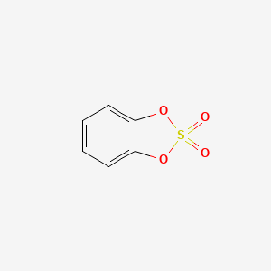 molecular formula C6H4O4S B1608625 1,3,2-Benzodioxathiole, 2,2-dioxide CAS No. 4074-55-9