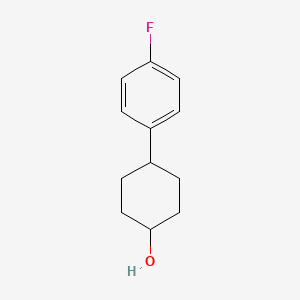 molecular formula C12H15FO B1608632 4-(4-Fluorophenyl)cyclohexanol CAS No. 77412-73-8
