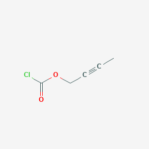 molecular formula C5H5ClO2 B1608637 2-Butyn-1-yl chloroformate CAS No. 202591-85-3