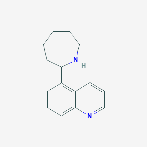 molecular formula C15H18N2 B1608644 5-Azepan-2-YL-quinoline CAS No. 527673-86-5