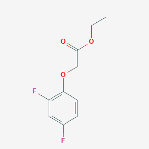 molecular formula C10H10F2O3 B1608645 Ethyl 2-(2,4-difluorophenoxy)acetate CAS No. 717-30-6