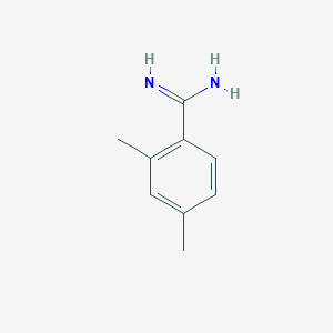 molecular formula C9H12N2 B1608649 2,4-Dimethyl-benzamidine CAS No. 885957-73-3
