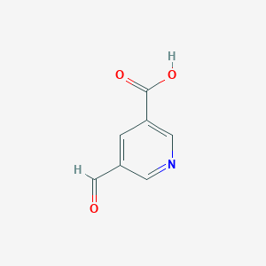 molecular formula C7H5NO3 B1608667 5-Formylnicotinic acid CAS No. 893723-55-2