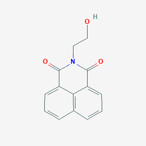 molecular formula C14H11NO3 B160868 2-(2-Hydroxyethyl)-1H-benzo[de]isoquinoline-1,3(2H)-dione CAS No. 5450-40-8