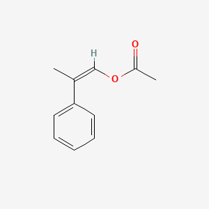 molecular formula C11H12O2 B1608701 (Z)-2-Phenylpropenyl acetate CAS No. 37973-52-7