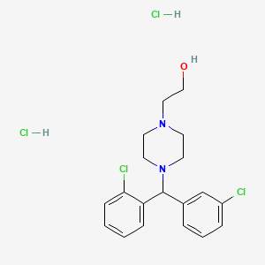 1-(2,3'-Dichlorobenzhydryl)-4-(2-hydroxyethyl)piperazine dihydrochloride