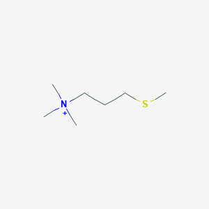 molecular formula C7H18NS+ B1608713 Trimethyl[3-(methylthio)propyl]ammonium(1+) CAS No. 61672-50-2