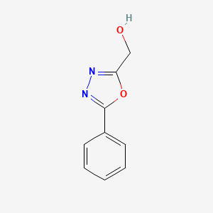 (5-Phenyl-1,3,4-oxadiazol-2-yl)methanol