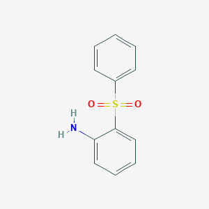 molecular formula C12H11NO2S B160873 2-(Phenylsulfonyl)aniline CAS No. 4273-98-7