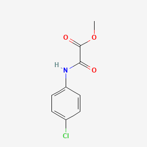 molecular formula C9H8ClNO3 B1608736 Methyl 2-(4-chloroanilino)-2-oxoacetate CAS No. 41374-66-7