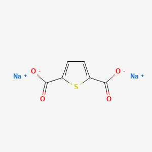 molecular formula C6H2Na2O4S B1608738 Disodium thiophene-2,5-dicarboxylate CAS No. 57665-09-5