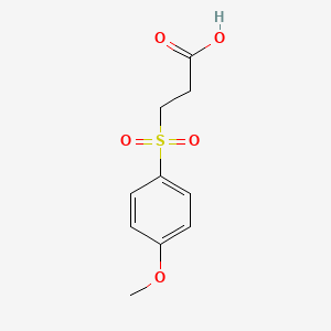 3-[(4-Methoxyphenyl)sulfonyl]propanoic acid