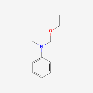 molecular formula C10H15NO B1608752 N-(Ethoxymethyl)-N-methylaniline CAS No. 207291-40-5