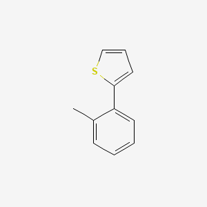 molecular formula C11H10S B1608754 2-(2-Methylphenyl)thiophene CAS No. 99846-56-7
