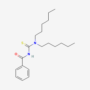 N-(dihexylcarbamothioyl)benzamide