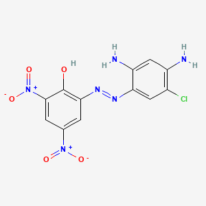 2-(5-Chloro-2,4-diaminophenylazo)-4,6-dinitrophenol