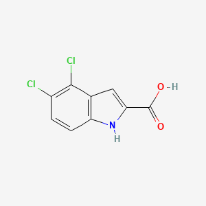 molecular formula C9H5Cl2NO2 B1608766 4,5-dichloro-1H-indole-2-carboxylic Acid CAS No. 231295-84-4