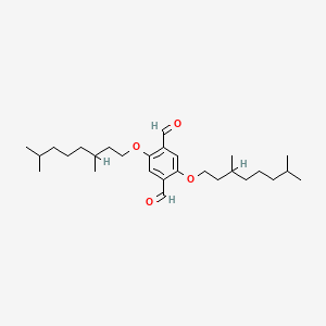 molecular formula C28H46O4 B1608767 2,5-Bis(3,7-dimethyloctyloxy)terephthalaldehyde CAS No. 325461-35-6