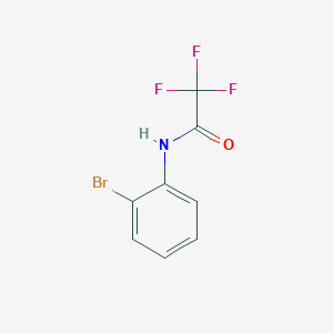 molecular formula C8H5BrF3NO B1608784 N-(2-bromophenyl)-2,2,2-trifluoroacetamide CAS No. 2727-71-1