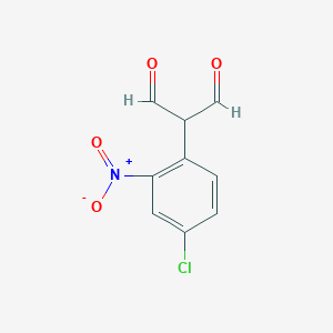 molecular formula C9H6ClNO4 B1608790 2-(4-Chloro-2-nitrophenyl)malondialdehyde CAS No. 205744-82-7