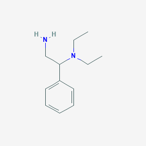 N-(2-amino-1-phenylethyl)-N,N-diethylamine