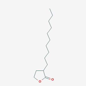 molecular formula C14H26O2 B1608802 3-Decyldihydro-2(3H)-furanone CAS No. 2983-19-9