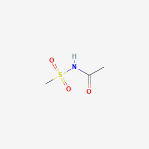 molecular formula C3H7NO3S B1608807 N-(Methylsulfonyl)acetamide CAS No. 81005-29-0