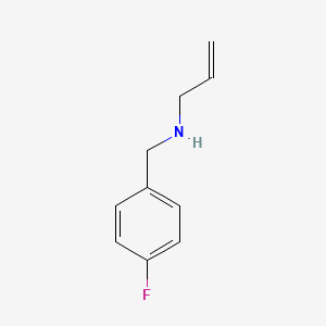 N-[(4-fluorophenyl)methyl]prop-2-en-1-amine