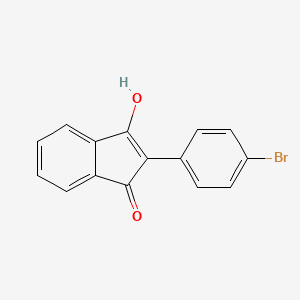 2-(4-bromophenyl)-3-hydroxy-1H-inden-1-one