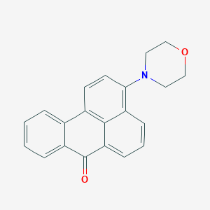 molecular formula C21H17NO2 B1608841 3-吗啉并蒽酮 CAS No. 299927-47-2