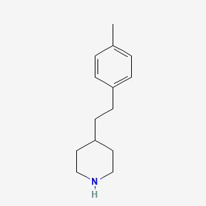 molecular formula C14H21N B1608860 4-[2-(4-Methylphenyl)ethyl]piperidine CAS No. 26614-98-2
