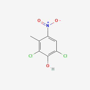 molecular formula C7H5Cl2NO3 B1608868 2,6-dichloro-3-methyl-4-nitrophenol CAS No. 37693-15-5