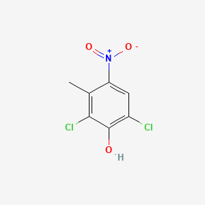 molecular formula C7H5Cl2NO3 B1608868 2,6-Dichloro-4-nitro-m-cresol CAS No. 37693-15-5