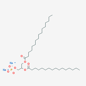 molecular formula C35H67Na2O8P B1608872 Disodium 2,3-bis(hexadecanoyloxy)propyl phosphate CAS No. 70240-64-1