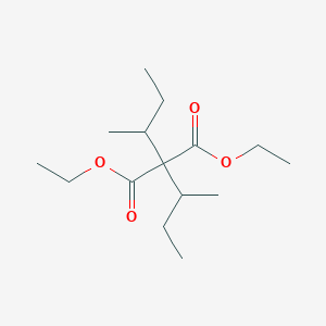 molecular formula C15H28O4 B1608873 Diethyl bis(1-methylpropyl)malonate CAS No. 71501-13-8