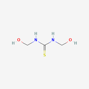 molecular formula C3H8N2O2S B1608882 1,3-Bis(hydroxymethyl)thiourea CAS No. 3084-25-1