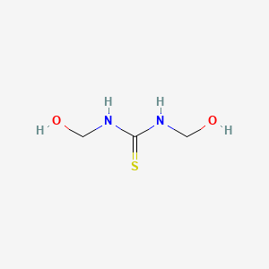 molecular formula C3H8N2O2S B1608882 N,N'-Bis(hydroxymethyl)thiourea CAS No. 3084-25-1