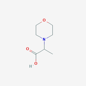 molecular formula C7H13NO3 B1608889 2-Morpholin-4-ylpropanoic acid CAS No. 89895-81-8