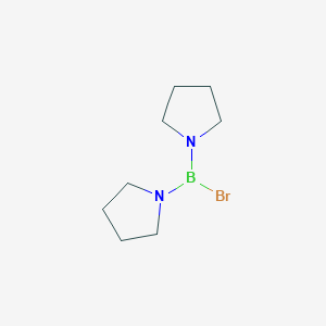 molecular formula C8H16BBrN2 B1608899 Bromo(dipyrrolidin-1-yl)borane CAS No. 411226-02-3