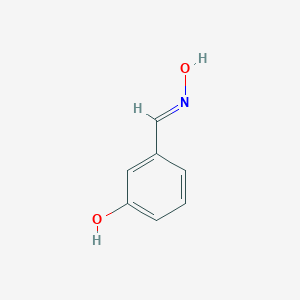 molecular formula C7H7NO2 B160891 3-Hydroxybenzaldehyde oxime CAS No. 139336-66-6