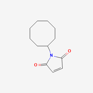 molecular formula C12H17NO2 B1608921 1-Cyclooctylpyrrole-2,5-dione CAS No. 49692-00-4