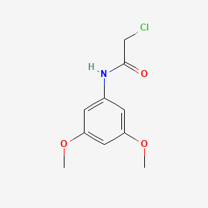 molecular formula C10H12ClNO3 B1608927 2-chloro-N-(3,5-dimethoxyphenyl)acetamide CAS No. 66932-96-5