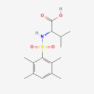 molecular formula C15H23NO4S B1608930 (2S)-3-methyl-2-[(2,3,5,6-tetramethylphenyl)sulfonylamino]butanoic acid CAS No. 1009595-18-9