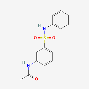 N-(3-((Phenylamino)sulphonyl)phenyl)acetamide