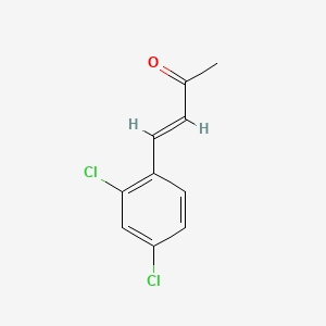 molecular formula C10H8Cl2O B1609006 2,4-Dichlorobenzylideneacetone CAS No. 61888-78-6