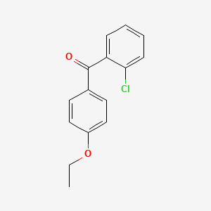 molecular formula C15H13ClO2 B1609007 2-Chloro-4'-ethoxybenzophenone CAS No. 525561-43-7